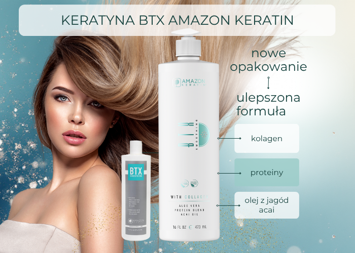 Keratyna BTX w nowym opakowaniu i z ulepszonym składem